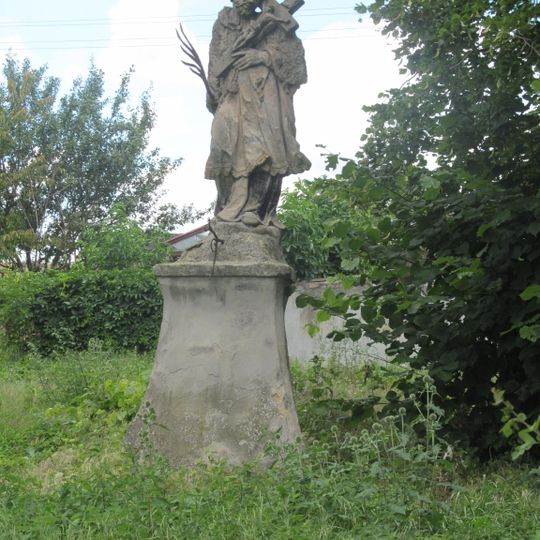 Statue of John of Nepomuk in Mory