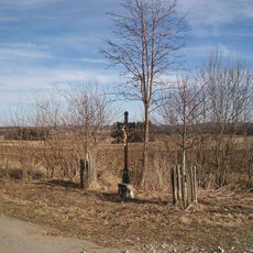 Kříž nad Těmicemi u vrchu Včelnice