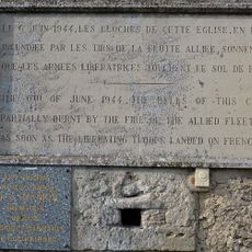 Commemorative plaque