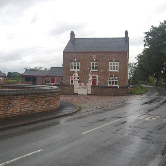 The Village Farmhouse including gatepiers