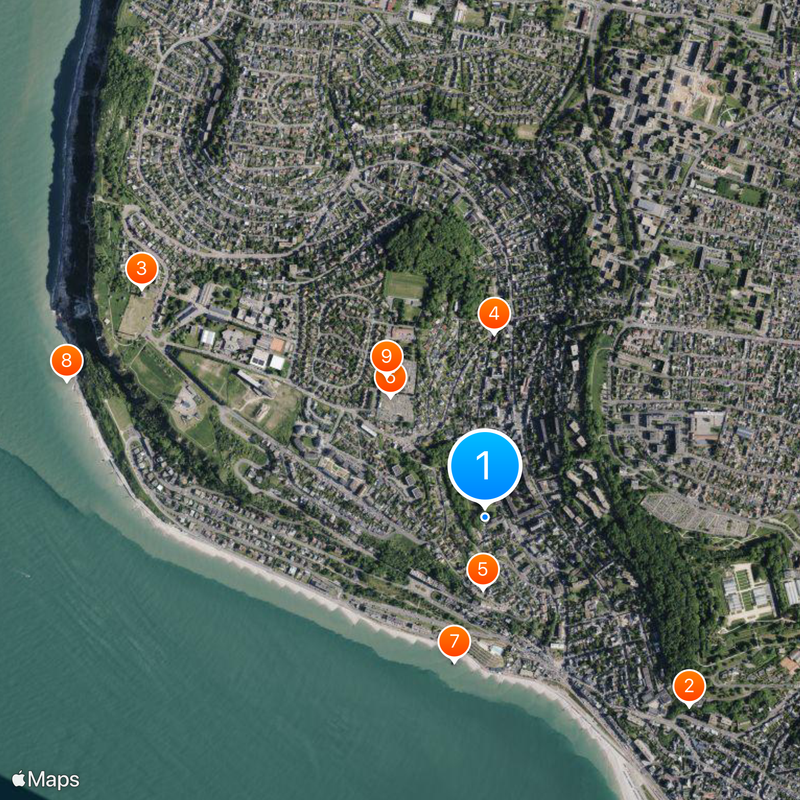 Sainte-Adresse Map