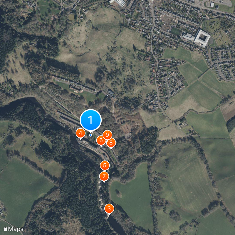 New Lanark Map