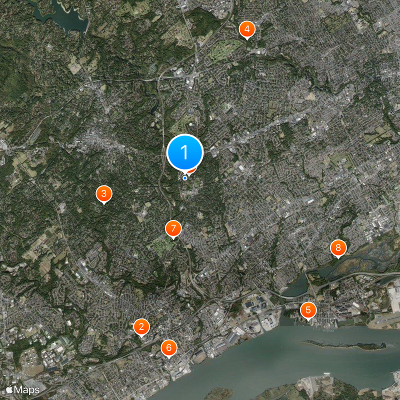 Swarthmore College Map