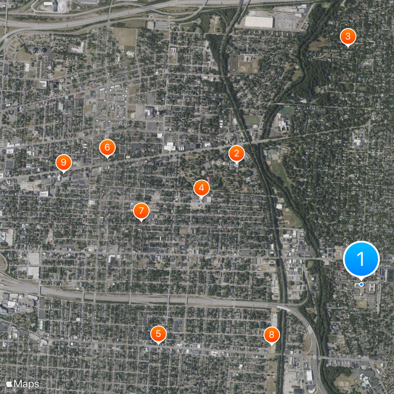 Capital University Map