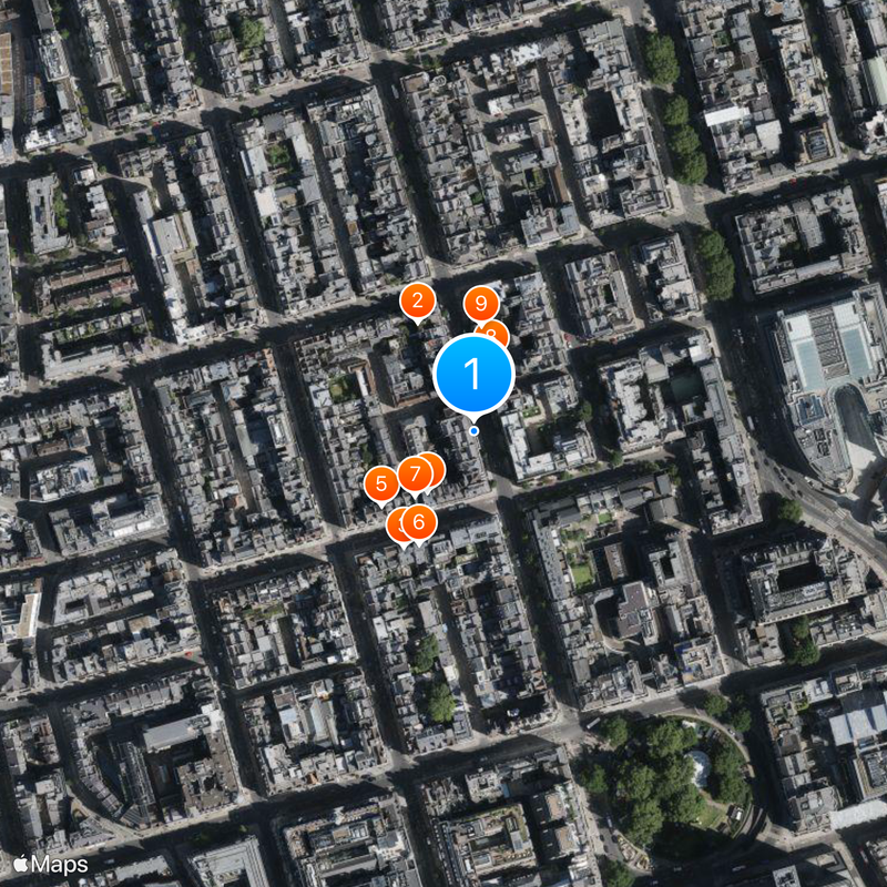 Queen's College London Map