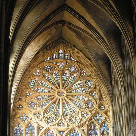 Verrière occidentale de la cathédrale de Metz