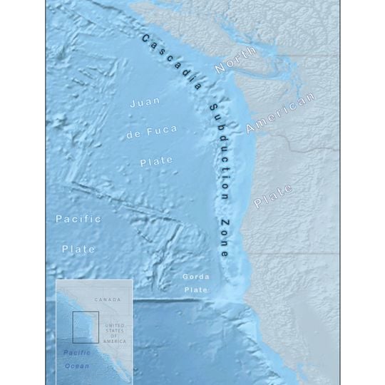 Cascadia subduction zone