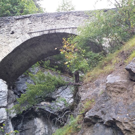 Devil's bridge and oratory
