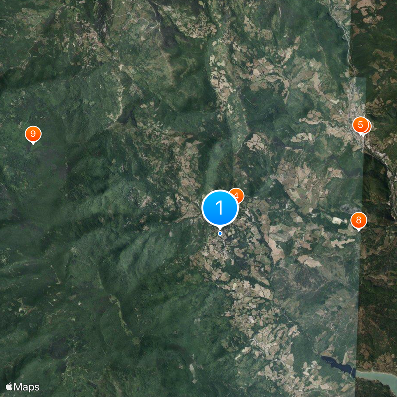 Caprese Michelangelo Map