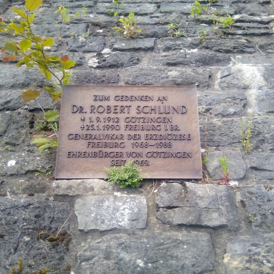 Robert-Schlund-Gedenkplatte