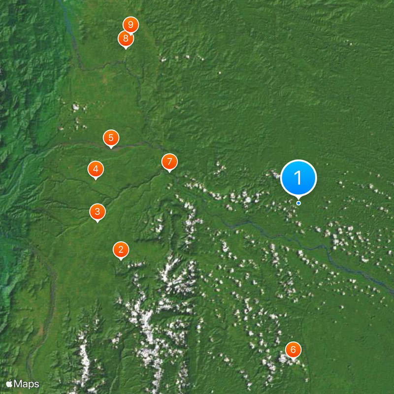 Geography of Ecuador Map