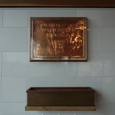 Plaquette in het NS-station