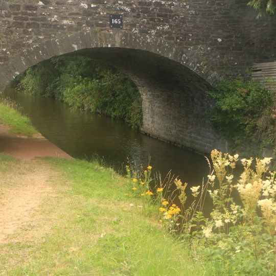 Canal Bridge at S end of Gasworks Lane