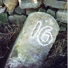 Milestone 440 Metres East Of Portgate Roundabout