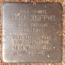Stolperstein dedicated to Elise Josephs