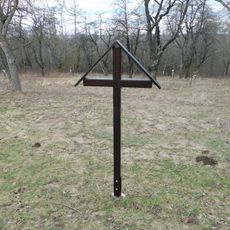 9. zastavení křížové cesty u kostela svatého Jakuba na Chvojenu