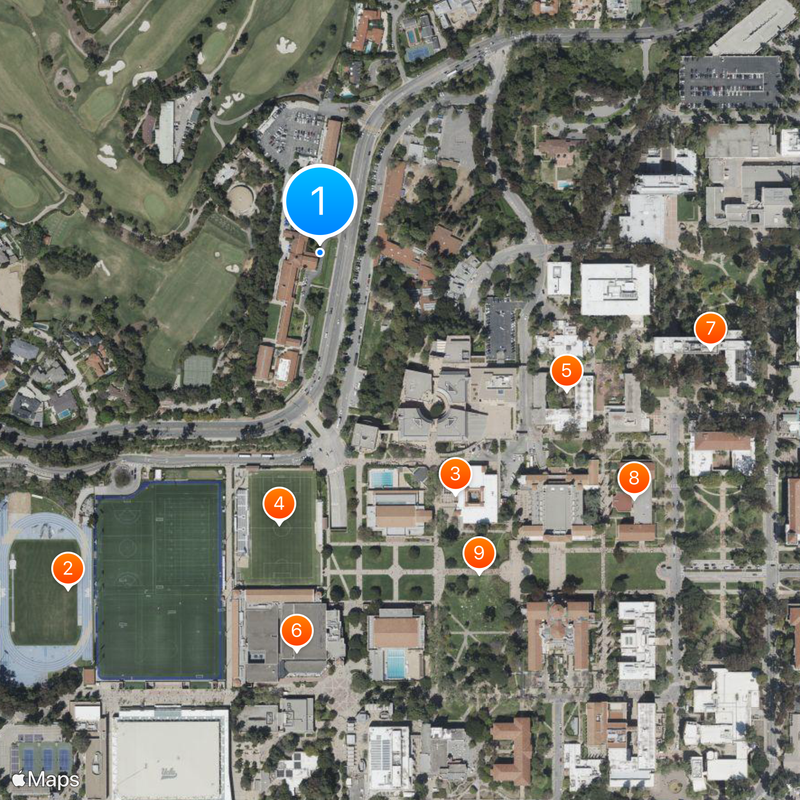 Marymount High School Map