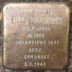 Stolperstein dedicated to Lilly Margulies