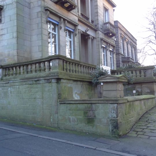 Garden Terrace, Walls And Gateway To Number 2 Hilton Court