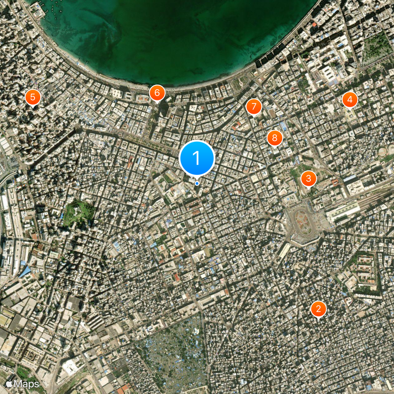 Greek Orthodox Patriarchate of Alexandria Map