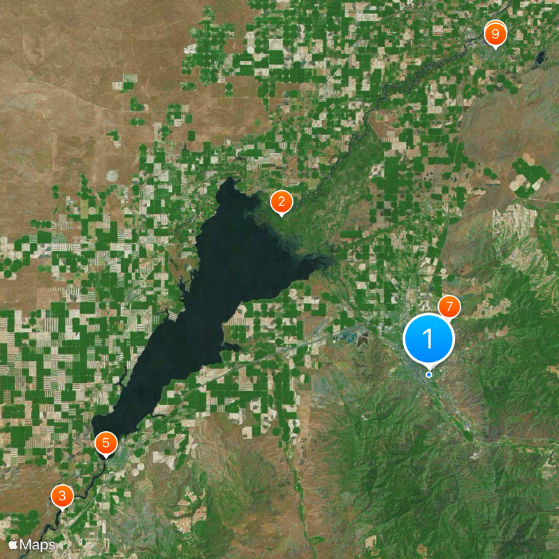 Idaho State University Map