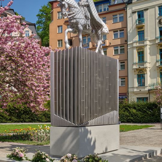 Equestrian statue of Charles IV.