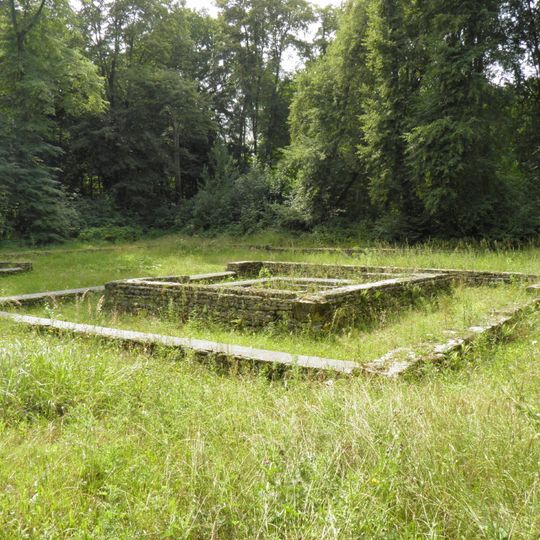 Gallo-Roman temple in Halatte forest