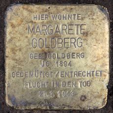 Stolperstein en memoria de Margarete Goldberg