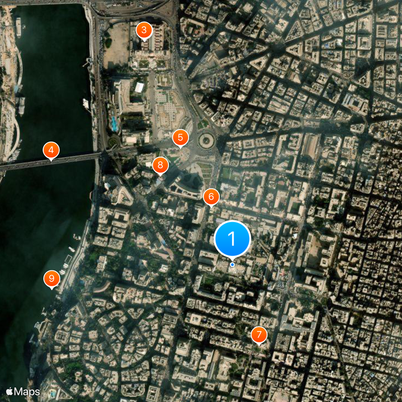 Parliament of Egypt Map