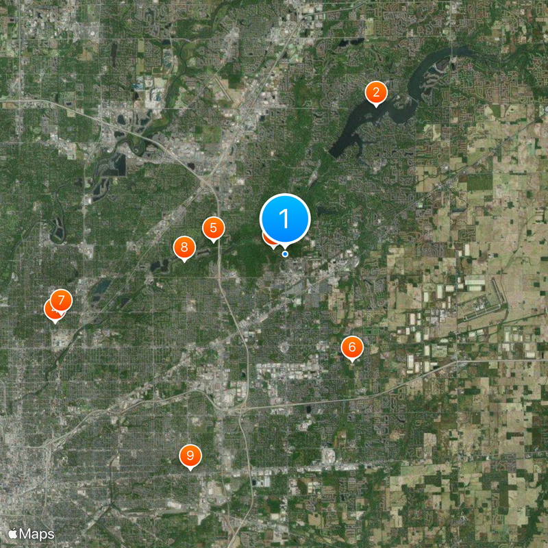 Fort Benjamin Harrison Mappa