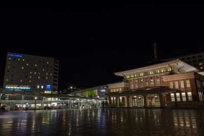 At night 0