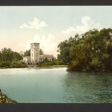 Meadow park in Peterhof