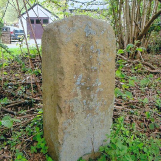 Milestone, Close to 'Coalway' road sign