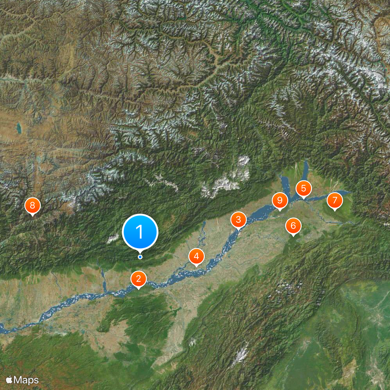 Arunachal Pradesh Map