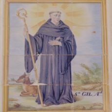 Ceramic panel of Saint Gilles