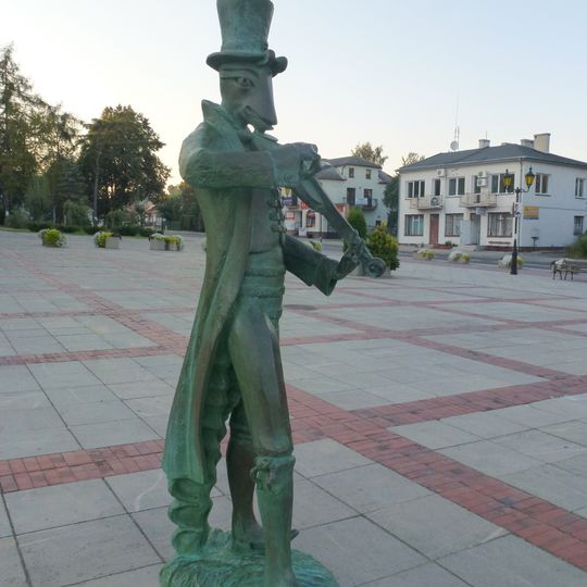 Beetle monument in Szczebrzeszyn