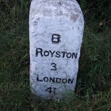 Milestone Circa 15 Metres South Of Bassingbourn Barracks