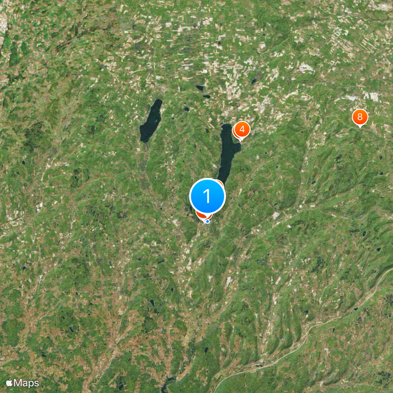 Susquehanna River Karte