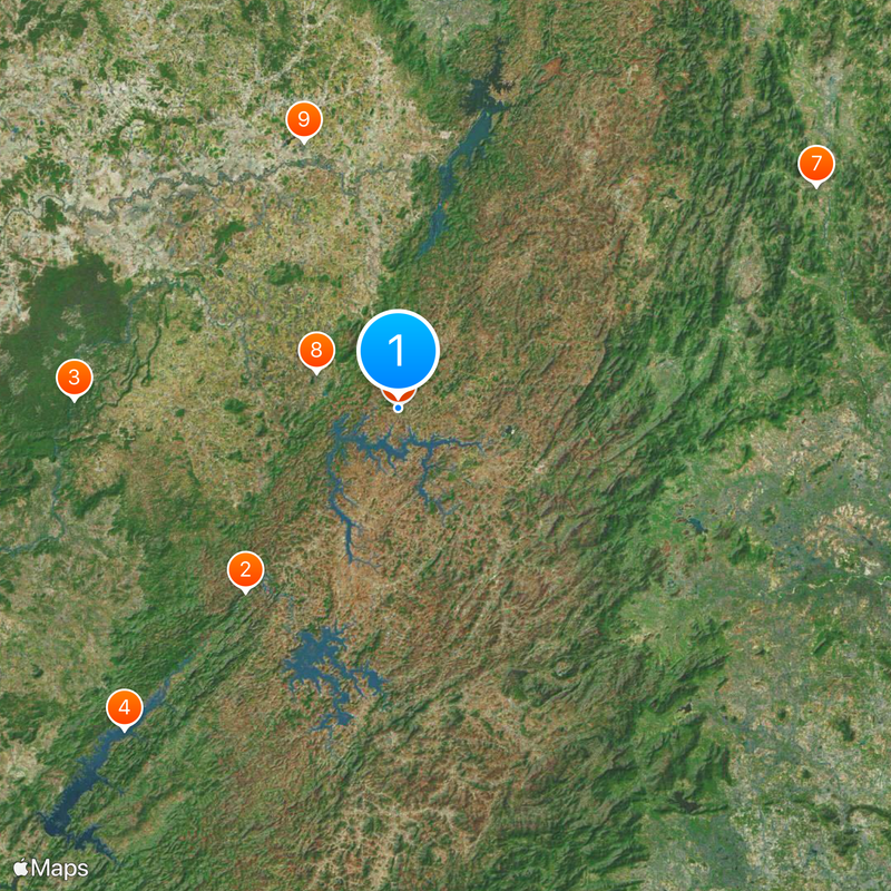 Distretto di Koraput Mappa