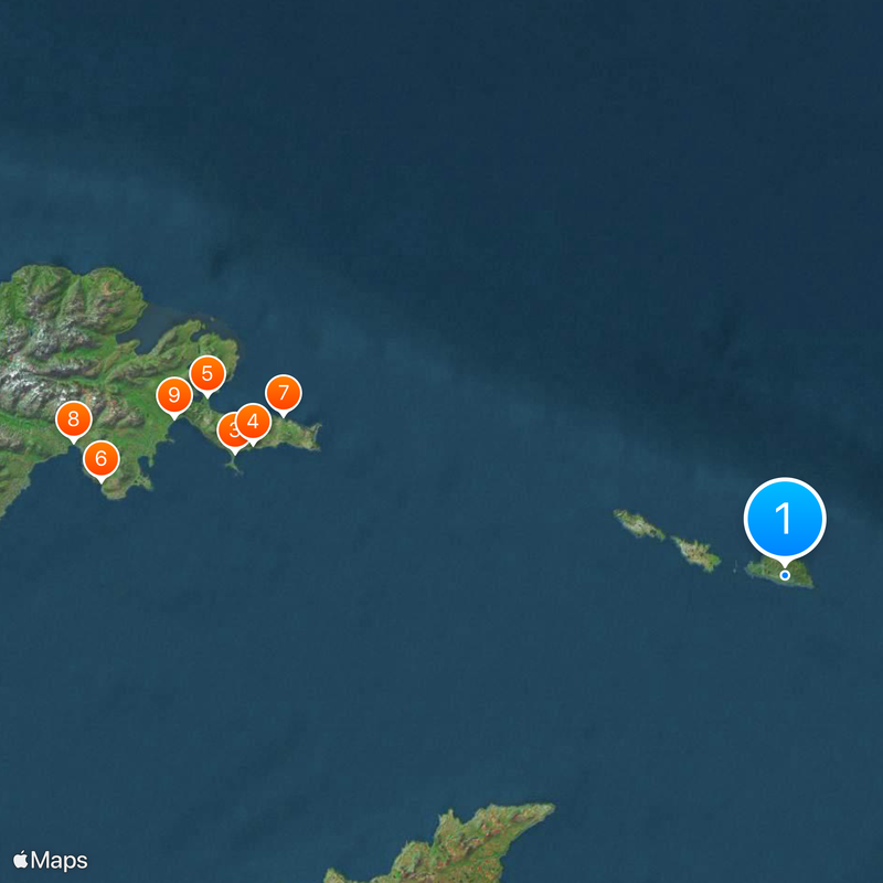 Eareckson Air Station Mapa