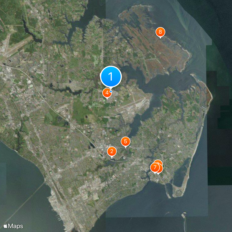 Langley Research Center Mapa