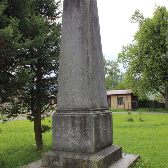 Památník Gottfrieda Menzela v Novém Městě pod Smrkem