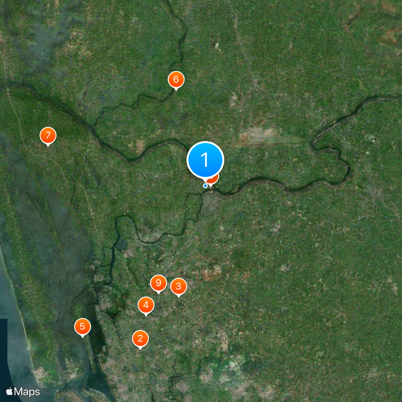 Aluva Map