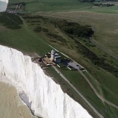 Camp near Belle Tout lighthouse, Birling Gap
