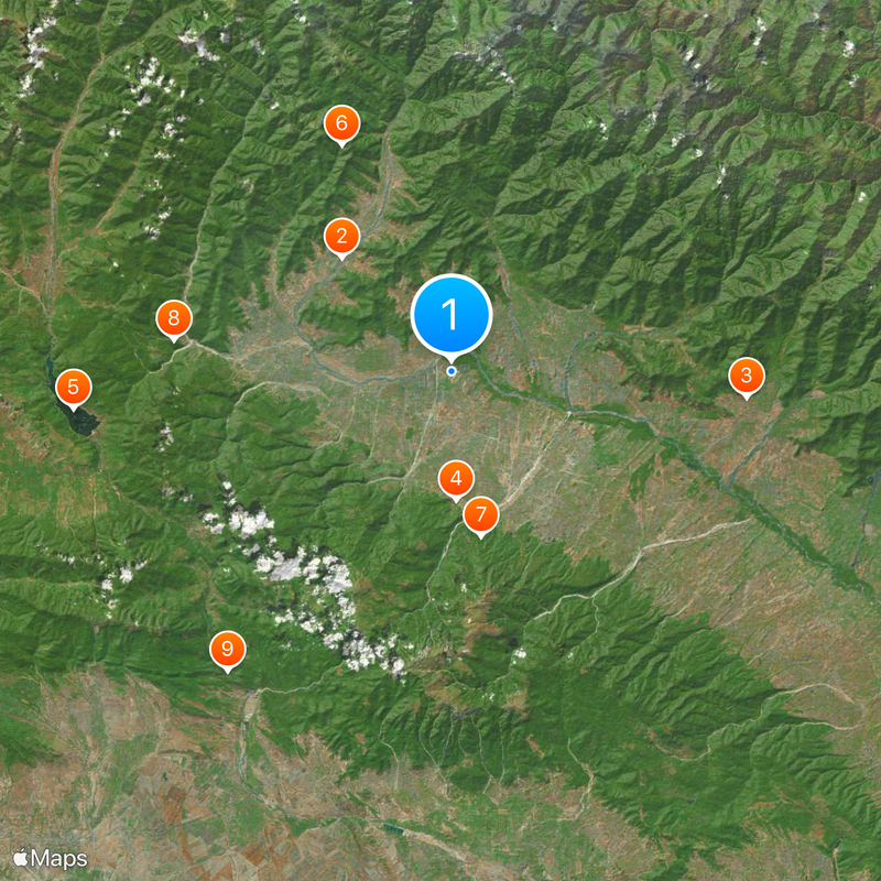 Alaverdi Monastery Kaart