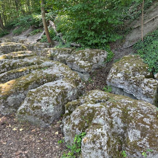 Gipsschlotten am Hausberg "An der Leite"