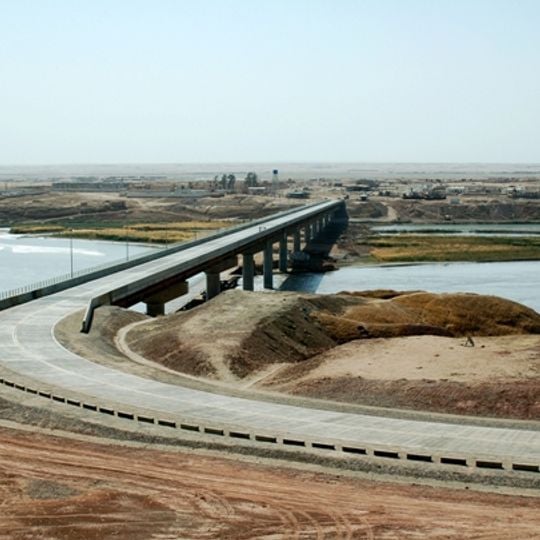 Tajikistan–Afghanistan bridge at Panji Poyon