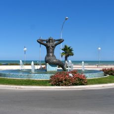 Mermaid fountain