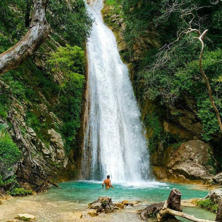 Neda Waterfall