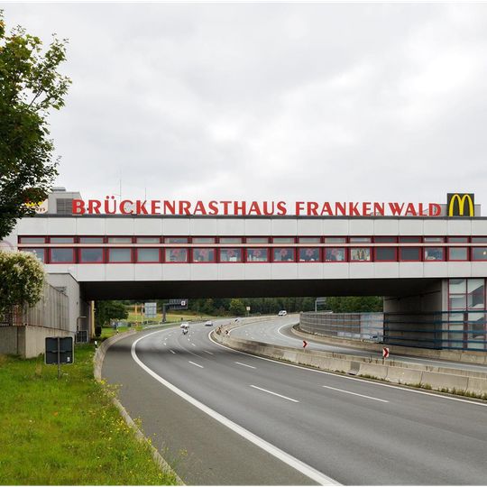Serways Raststätte Frankenwald